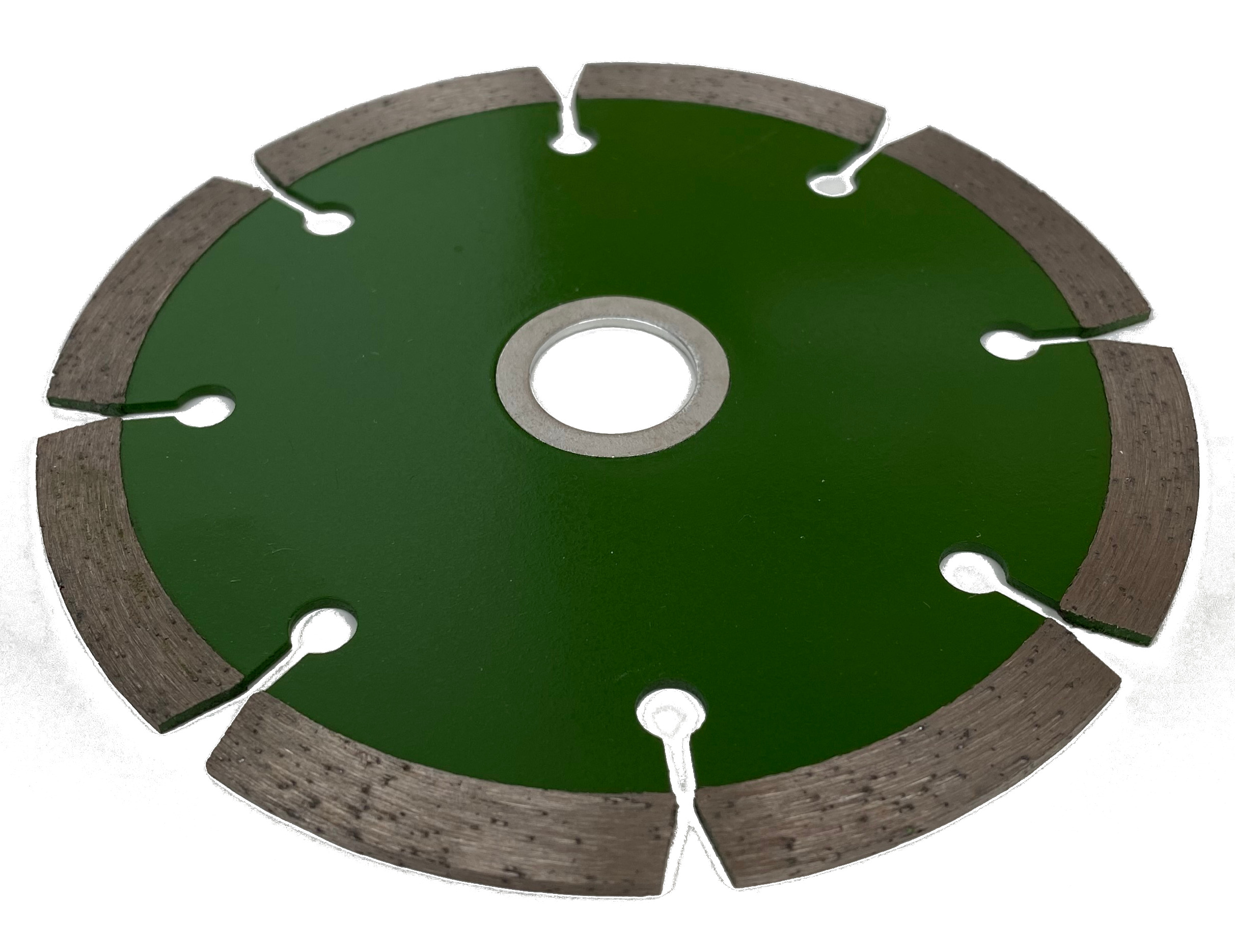 5-Inch Sintered Diamond Saw Blade For Concrete, Masonry, Asphalt - #30/40 Grit, 4mm Segment, 5/8-11 Arbor, Wet Or Dry Use