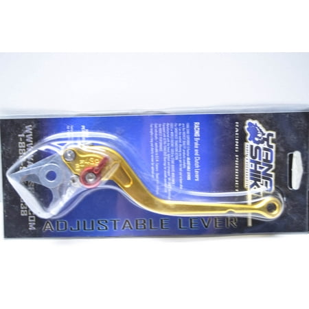 Gold Long 6 Position Adjustable Brake Lever
