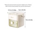 thumbnail image 2 of Premium Ice Cube Tray - Freezer Ice Tray Ice Mold Ice Maker for Drinks Whiskey Beer Cocktail Coffee, Transparent Sealed Lid Design for Keep Ice Clean, With Ice Tongs and 2 Ice Trays Storage, 2 of 10