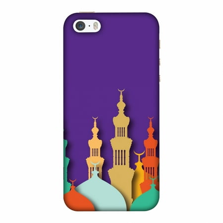 iPhone 5S Case, iPhone 5 Case - Places Of Worship 2,Hard Plastic Back Cover, Slim Profile Cute Printed Designer Snap on Case with Screen Cleaning (Best Place To Repair Iphone 5 Screen)
