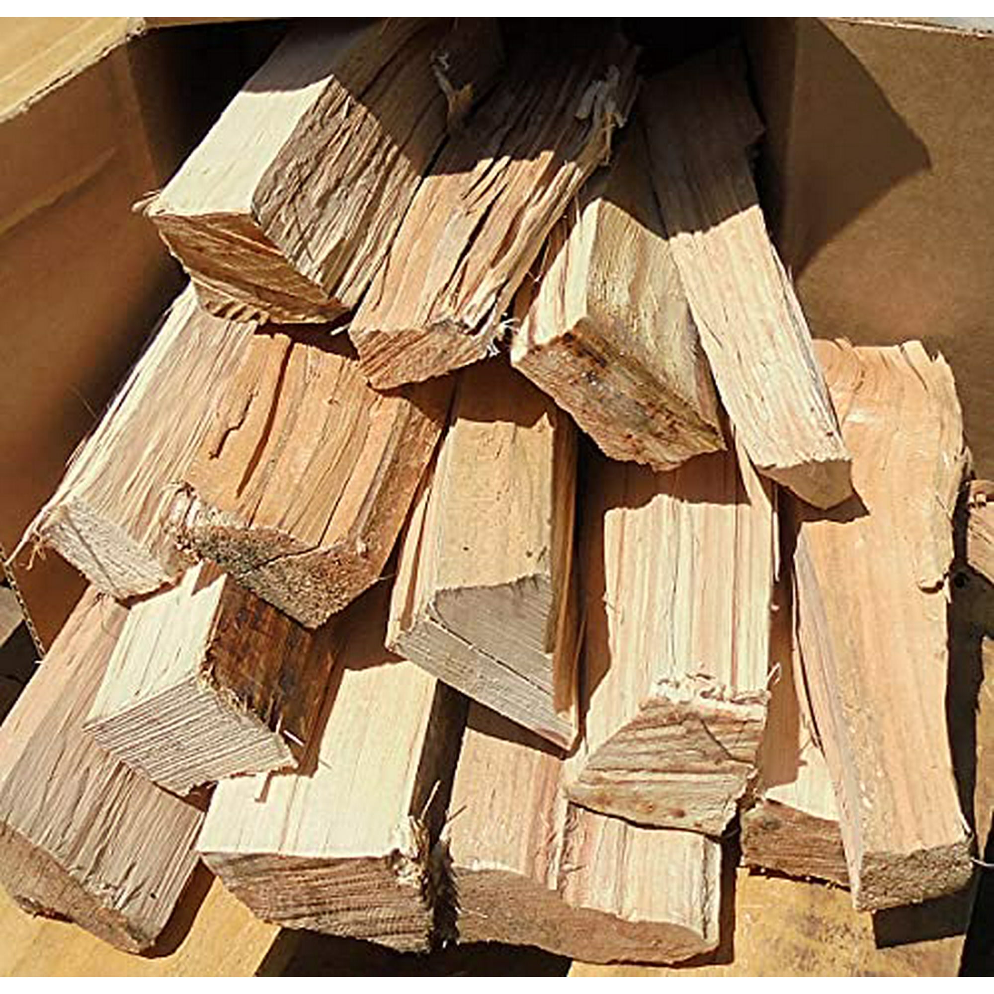 Smoking Firewood Split Logs - Hickory 11-13 Pounds - Walmart.com