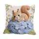 thumbnail image 2 of Uuiauoio Cute Animals Decorative Throw Pillow Cover , Animals Family Animals Outdoor Pillow Cases Square Standard Cushion Cover for Sofa Couch Bed Car 17.72x17.72 inch, 2 of 6