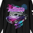 thumbnail image 2 of Fast & Furious Ready Set Gone Crew Neck Long Sleeve Black Adult Tee-Medium, 2 of 3