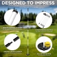thumbnail image 3 of Banderín de Golf KINGTOP Portátil Mejorado de 6 pies con Bandera 1 Unidad, 3 of 9