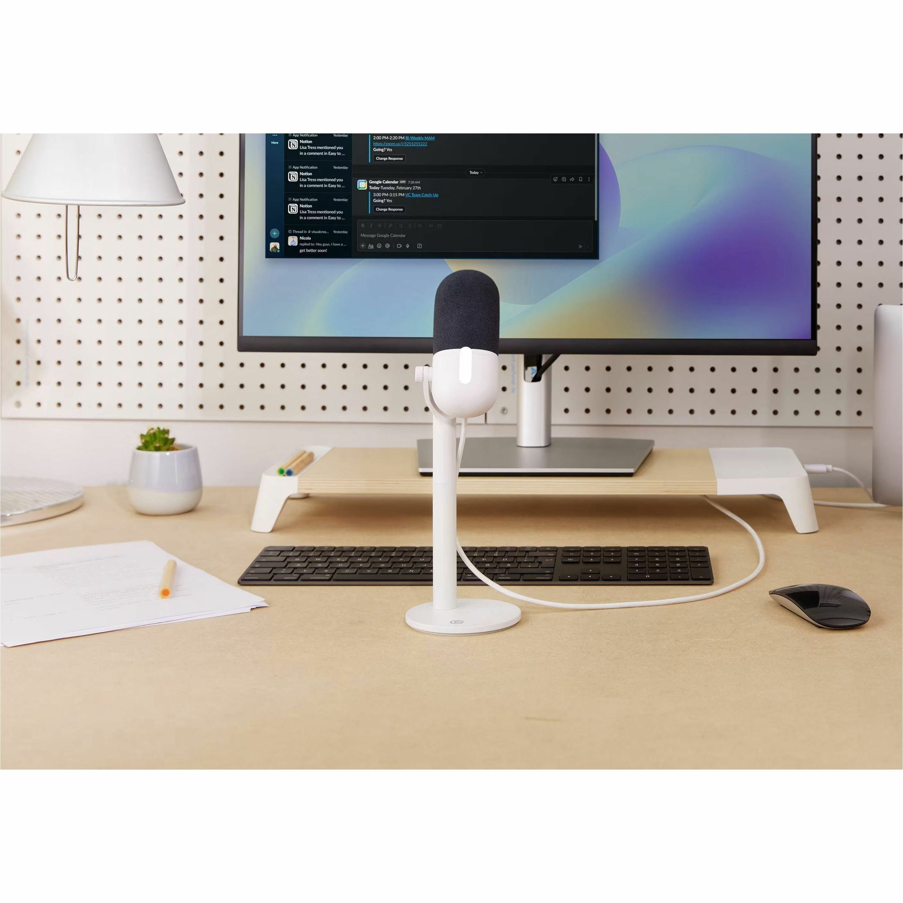 Elgato Wave Neo - Usb Condenser Microphone  Tap To Mute  For Gaming  Streaming  Meetings  Voice Recording On Teams/Zoom/Obs/Twitch/Youtube & More  Plug-N-Play  Works On Laptop  Pc  Mac  Ipad  Iphone
