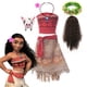 thumbnail image 2 of Disney-vestido de Moana para niñas, disfraz de princesa Vaiana con Collar, conjunto de pollitos de cerdo y mascota para fiesta de cumpleaños, 2 of 5