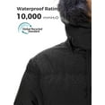 thumbnail image 6 of Wantdo Women's Recycled Winter Coats Warm Winter Jacket Insulated Winter Puffer Coat Black M, 6 of 9