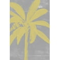 thumbnail image 2 of Goldberger, Jennifer 23x32 White Modern Wood Framed Museum Art Print Titled - Chromatic Palms III, 2 of 4