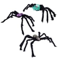 thumbnail image 3 of Broma de juguete de araña 3 piezas decoraciones de Halloween Allinless, 3 of 3