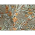 thumbnail image 3 of Ambesonne Vintage Quilted Coverlet 3 Pcs, Leaves Sea Buckthorn Berry, King Size, Dark Orange Pale Green, 3 of 4