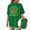 Green, variant on Women's Dark Base Line Rib Skeleton Sunflower Arched Dual Side Front Back Inspirational Floral Quote Graphic Short Sleeve T-Shirts Red Tops