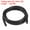 black, variant on 4mm ID 10mm OD 3mm Wall Thick 5ft Black Vacuum Silicone Tube Tubing Hose for Engine