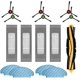 thumbnail image 1 of Juego de accesorios de repuesto para filtro y cepillo para aspiradora robot Ecovacs DEEBOT OZMO T8 AIVI T8MAX N8 Pro N8 Pro+ T9 T9+ (15 piezas), 1 of 5