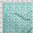 thumbnail image 3 of oneOone Cotton Silk Teal Green Fabric Fruits Pineapple Diy Clothing Quilting Fabric Print Fabric By Yard 42 Inch Wide, 3 of 4