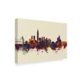 thumbnail image 2 of Trademark Fine Art 'Taipei Taiwan Skyline III' Canvas Art by Michael Tompsett, 2 of 4