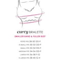 thumbnail image 2 of Cosabella Never Say Never CURVY Sweetie Bralette (NEVER1310),Large,Platinum, 2 of 2