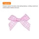 thumbnail image 4 of Lazos de Cinta de Gingham Mini Uxcell Cinta de Tela a Cuadros de Satén Lazos de Flores Manualidades DIY Costura Fiesta de Cumpleaños Naranja, Rosa, 4 of 6