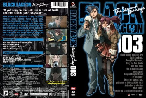 Black Lagoon: The Second Barrage, Vol. 3 DVD NEW - Walmart.com