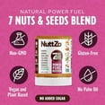 thumbnail image 4 of NuttZo Natural Power Fuel Crunchy 7 Nuts & Seeds Butter | Paleo and Keto Friendly | Peanut & Gluten Free, Kosher, No Added Sugar or Oil | 12 oz Jar, 4 of 5
