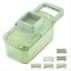 thumbnail image 1 of Picadora de Verduras, Trituradoras con Recipiente Transparente, Rallador de Alimentos Manual Multifuncional, Herramienta de Corte de Cocina Desmontable A, 1 of 5