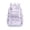 Purple, variant on UJNDER Teen Girls Large Capacity Transparent Water-resistant Backpack Lightweight Double Shoulder Design for School Daily Use,Pink,Large