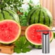 thumbnail image 2 of Cortador de sandía de acero inoxidable, abridor de melones, cortador y removedor de hueso de melón., 2 of 7