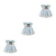 thumbnail image 5 of Methold Ropa para mascotas Vestidos transpirables Ropa para mascotas Faldas de moda Patrón encantador Animales Trajes Disfraces Fiesta Suministros de Azul SG 3piezas Methold CBP189344, 5 of 6