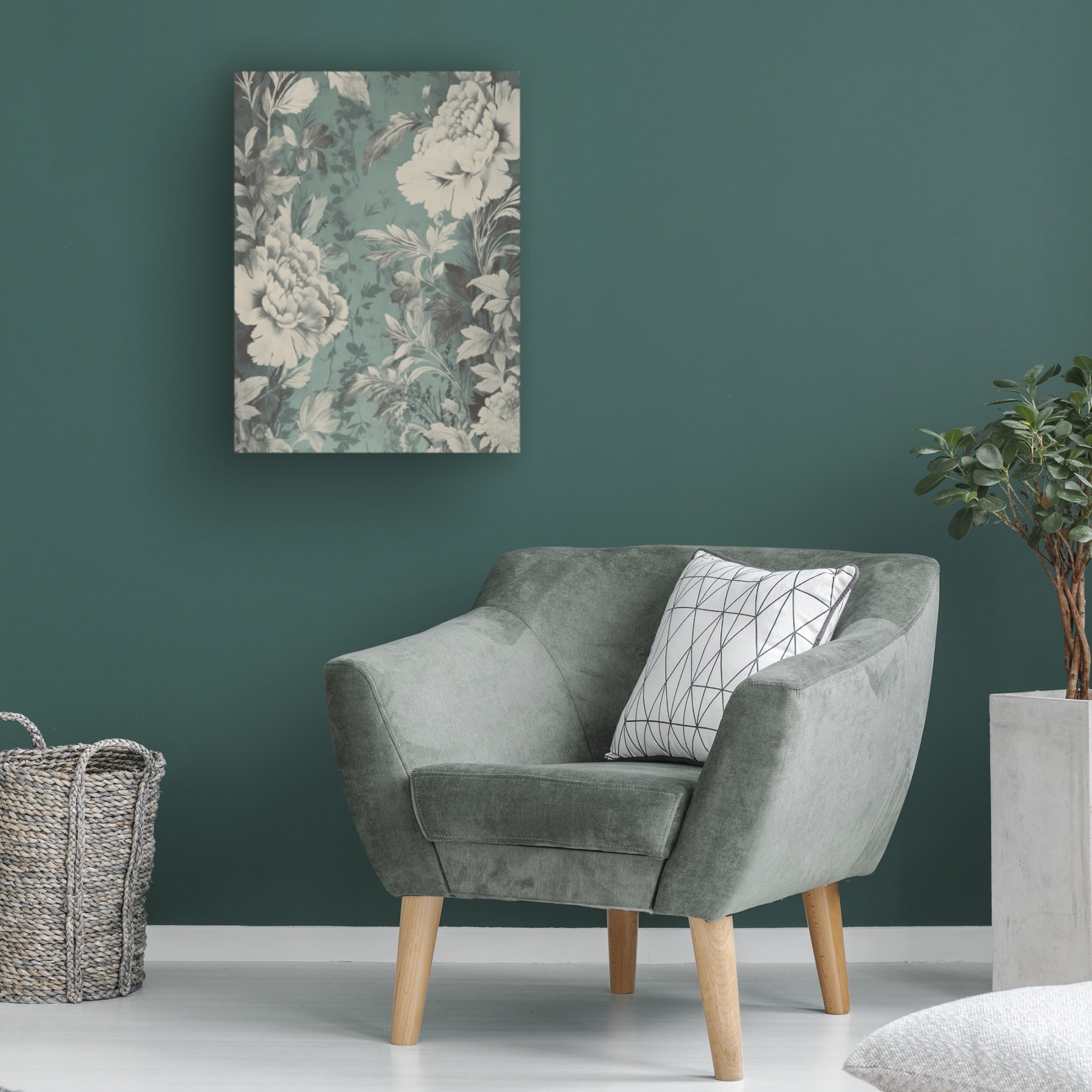 Canvas Wall Art - Sasha 'Maries Boudoir I' Wall Art for Living Room, Bedroom, or Office Décor by Trademark Fine Art - 35 x 47 Inches