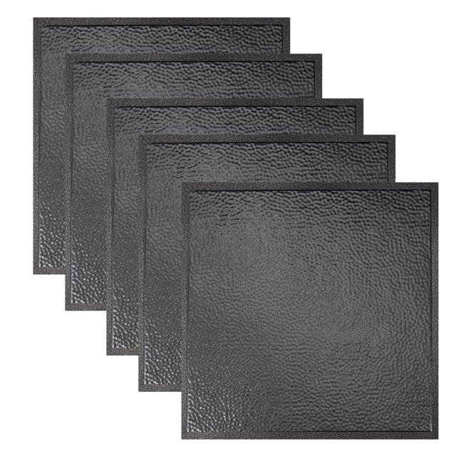 Great Lakes Tin Chicago Pewter 2ft x 2ft Lay In Ceiling Tiles (5 Pack)
