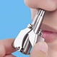 thumbnail image 5 of Recortador de vello nasal manual para hombres, cortador de vello nasal de precisión, portátil, de viaje, para depilación de nariz y orejas., 5 of 7