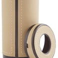 thumbnail image 3 of PU Leather Cylinder Car Tissues Box Diameter 6.7cm Auto Interior Accessories Beige, 3 of 8