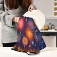 thumbnail image 6 of Dreamtimes City Fireworks Kitchen Towels 18x28inch Ultra Soft Absorbent Quick Drying Kitchen Dish Towels Washable Cleaning Cloths Hand Towels Tea and Bar Towels, 6 Pack, 6 of 7