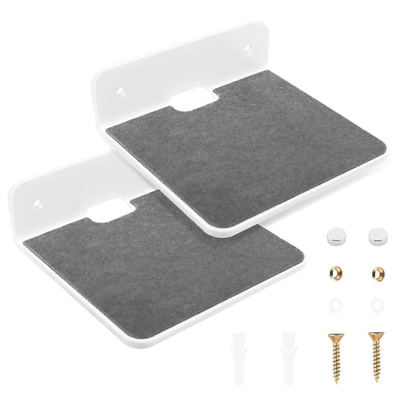 Acrylic wall-mounted speaker stand for Bluetooth speakers (2-pack)