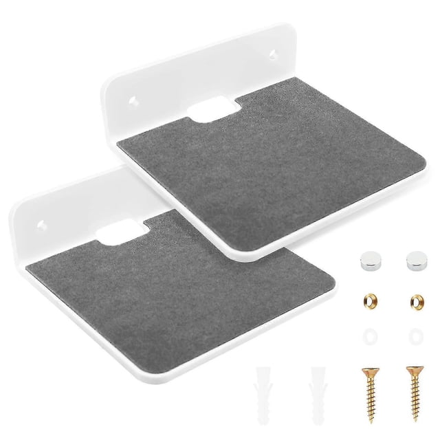 Acrylic wall-mounted speaker stand for Bluetooth speakers (2-pack)