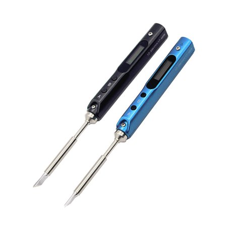 

SQ001 Mini Smart Portable adjustable temperature 65W soldering station electric soldering iron with DC power and TS100 iron tips
