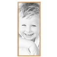 thumbnail image 2 of ArtToFrames 16" x 39" Red Oak Wood Picture Frame, 16x39 inch Brown Wood Poster Frame (WOM-4878),  Pack, 2 of 7