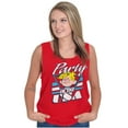 thumbnail image 4 of Dennis The Menace Party in the USA Tank Top T Shirts Men Women Brisco Brands X, 4 of 6