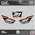 thumbnail image 2 of Kalair GFX Graphics Kit for Kayo Kayo Pit Bike TS90 and TSD110 (All Years) Coil Series, 2 of 5