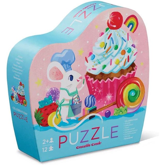 Rompecabezas Crocodile Creek 3841198 Infantil 12 Piezas con Caja de Forma