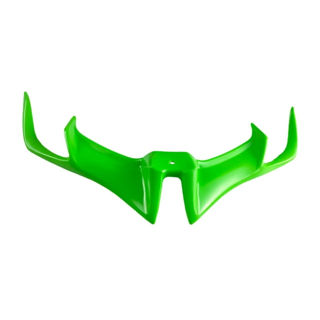 DYNWAVECA Aileron de Carénage avant de Moto, Protection de Protection, Installation Pratique, Bec de Carénage avant de Moto pour R15, V3 Vert