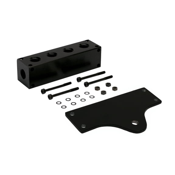 Viair 6 Port Billet Manifold with Mounting Holes (1/4" NPT) 92820