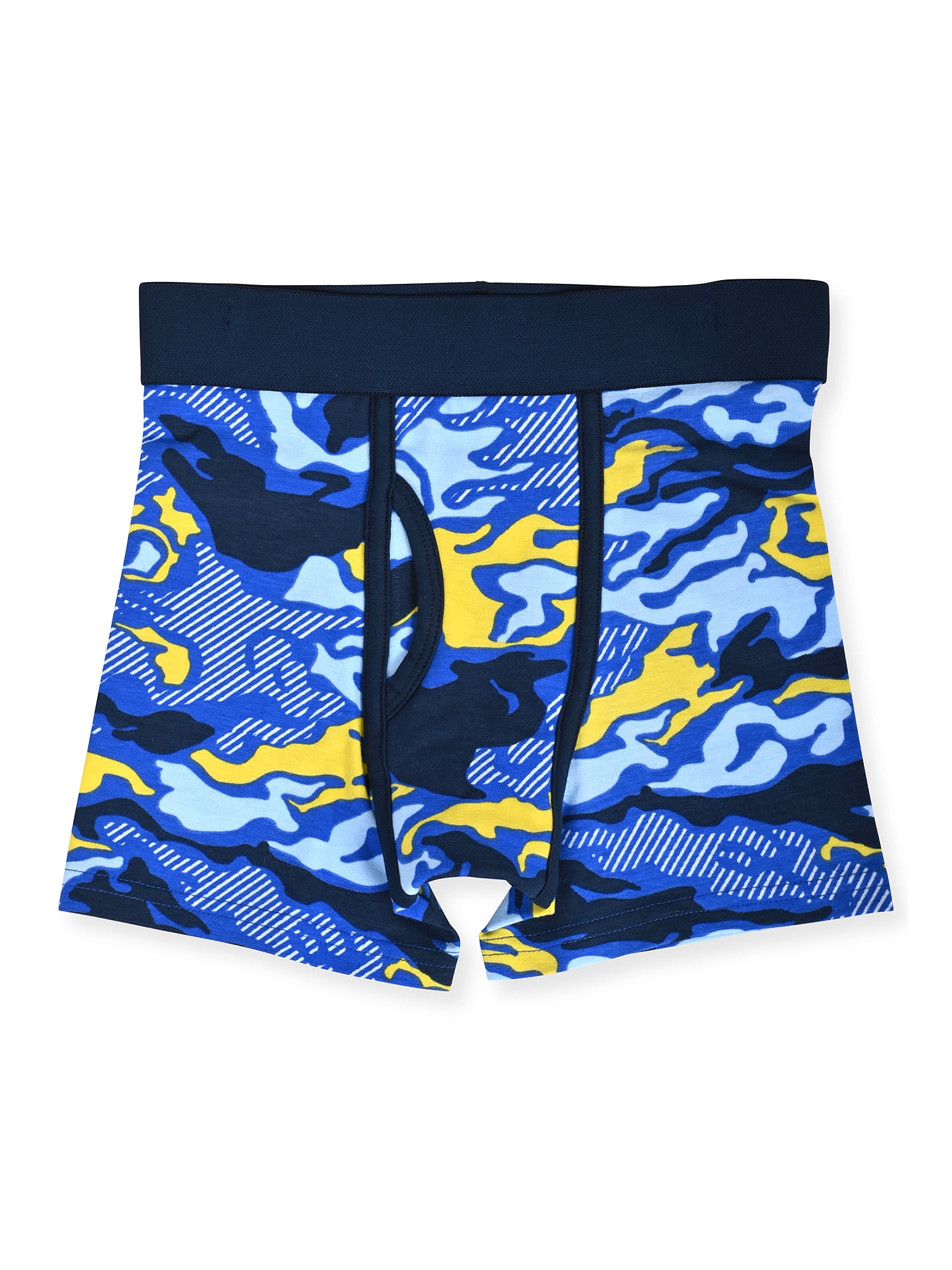Wonder Nation Boys Comfort Stretch Tag-Free Boxer Briefs, 6-Pack, Sizes S-XLH