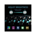 thumbnail image 3 of 1 Set Of 1 To 4 Car Led Ambient Lights Controlled By App With Music Rhythm, Footwell Decoration Atmosphere Light, 3 of 5