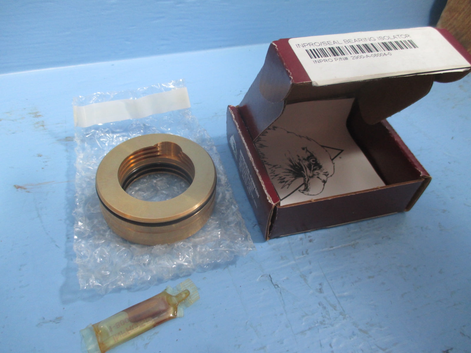 New Inpro Seal 2900A080040 Bearing Isolator Inpro/Seal 1.573 2.492