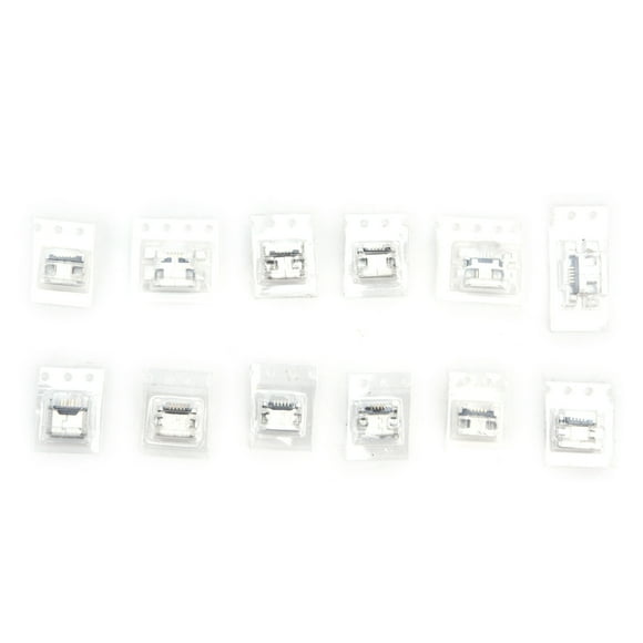 Mini USB Connector,12Pcs Mini USB Connector Electrical Supplies Dip Jack Connector Ultimate Comfort