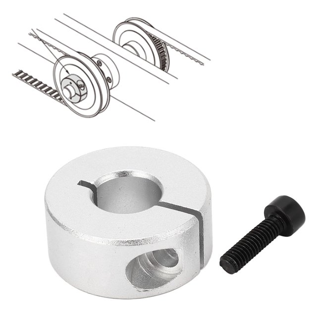 Shaft Lock Collar, 10PCS 12mm Bore Screw Axle Collar Aluminum Alloy Multifunctional for Machine Tool