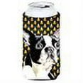thumbnail image 2 of Boston Terrier Candy Corn Halloween Portrait Tall Boy Hugger, 2 of 2