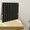 thumbnail image 4 of DEEPCRAFF 2 Pcs Support de Bureau à Panneau Perforé Blanc pour Bureau, Hauteur Réglable, Support d'Exposition Robuste pour Table, 4 of 8