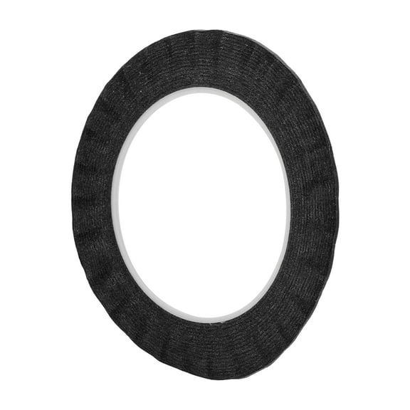 Unique Bargains Painters Tape Easy Removal 5500x0.15x0.01cm/60.15 Yards x 0.06 Inches x 140um Masking Master Tape Black