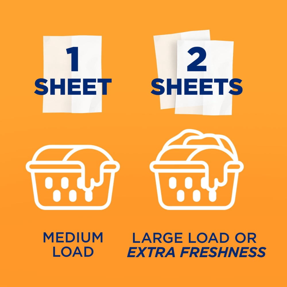 ARM & HAMMER Odor Blasters Fresh Botanical Dryer Sheets 120 ct - 3 Pack